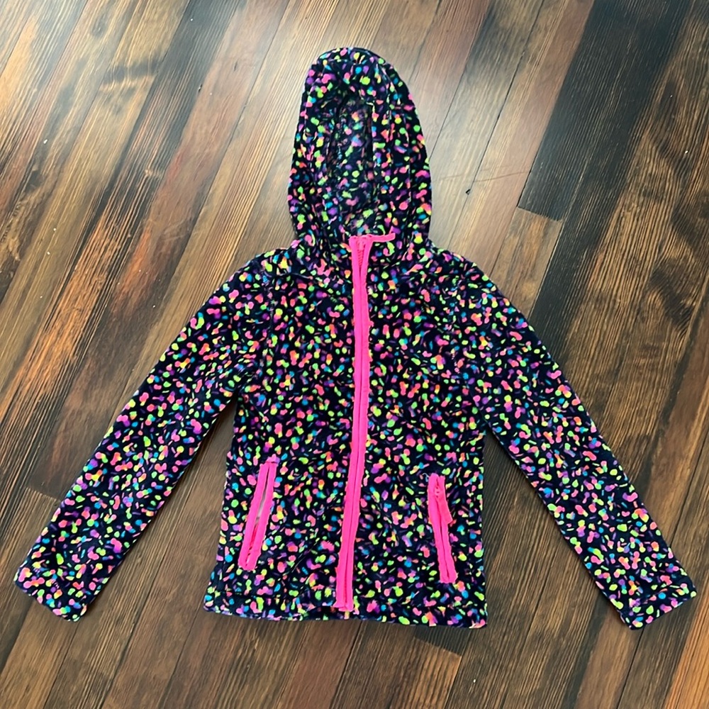 Lands End Girls zip up hoodie, Size: XS (4-5)